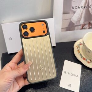 Rimowa Gold and Orange Phone Case